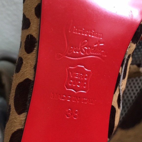 🖤NEW💕Calf hair leopard boots - Picture 10 of 17